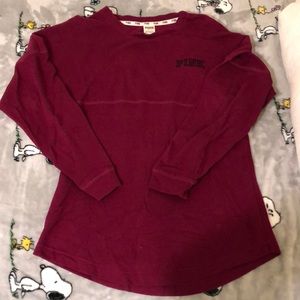 Victoria’s Secret pink oversized lightweight tunic